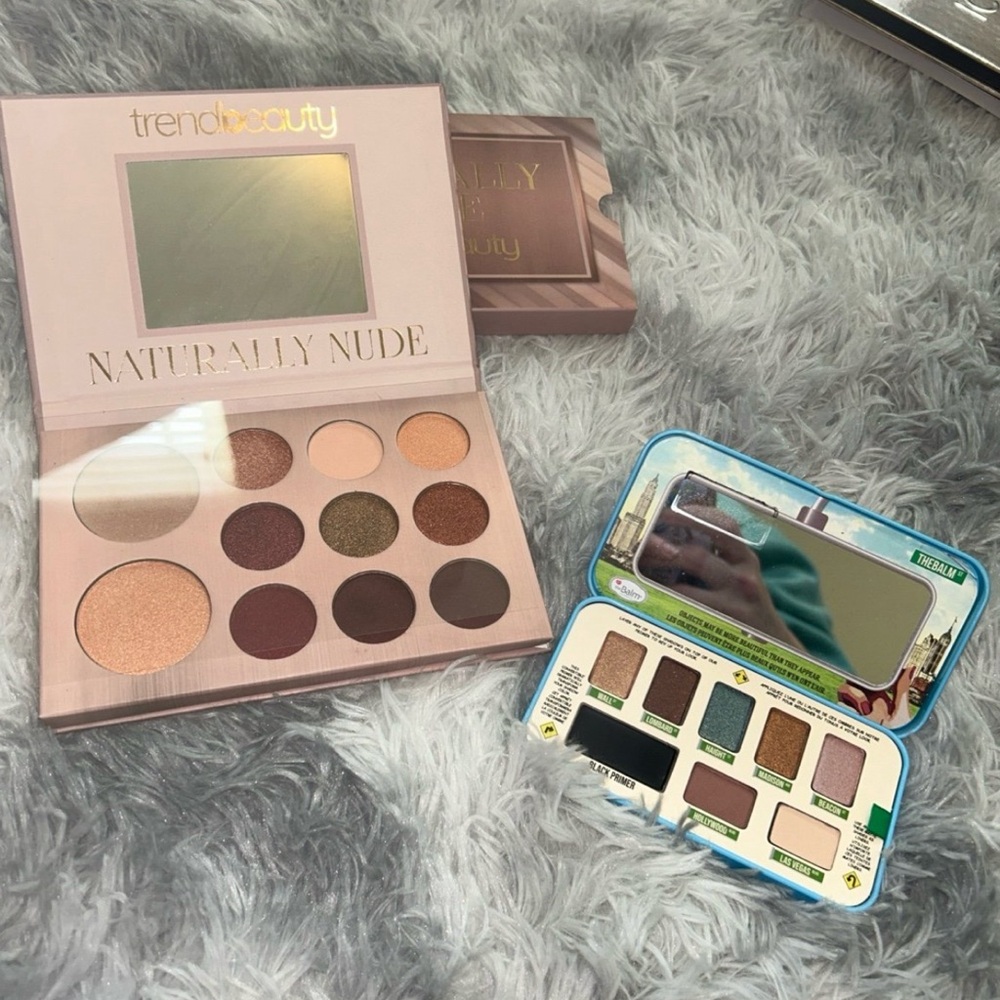 NEW - TheBalms Cosmetics Day2Nite + Trendbeauty Naturally Nude Eyeshadow Palette